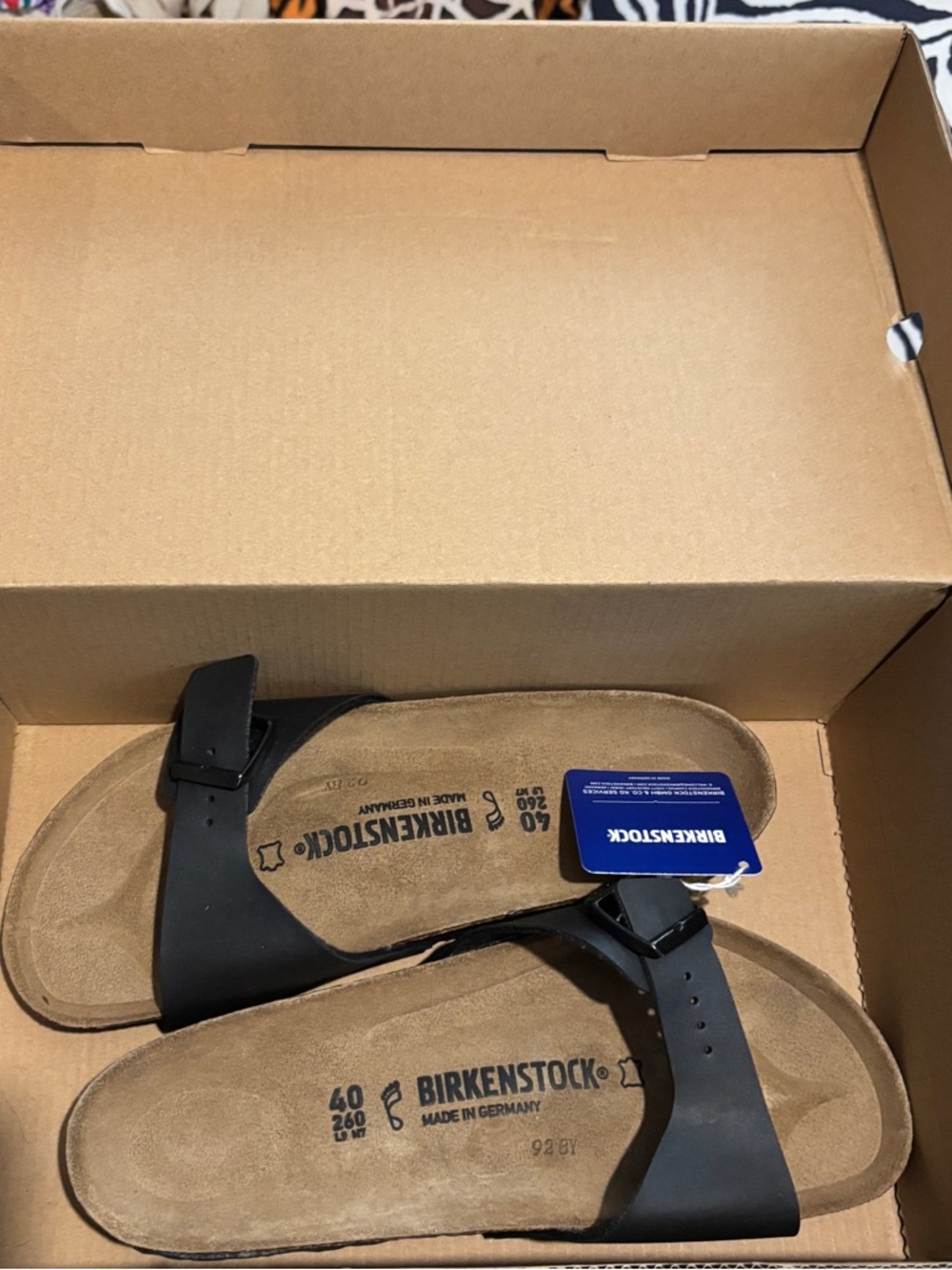 Birkenstock Madrid Sandals, new, Size-40, Men-7, Ladies-9
